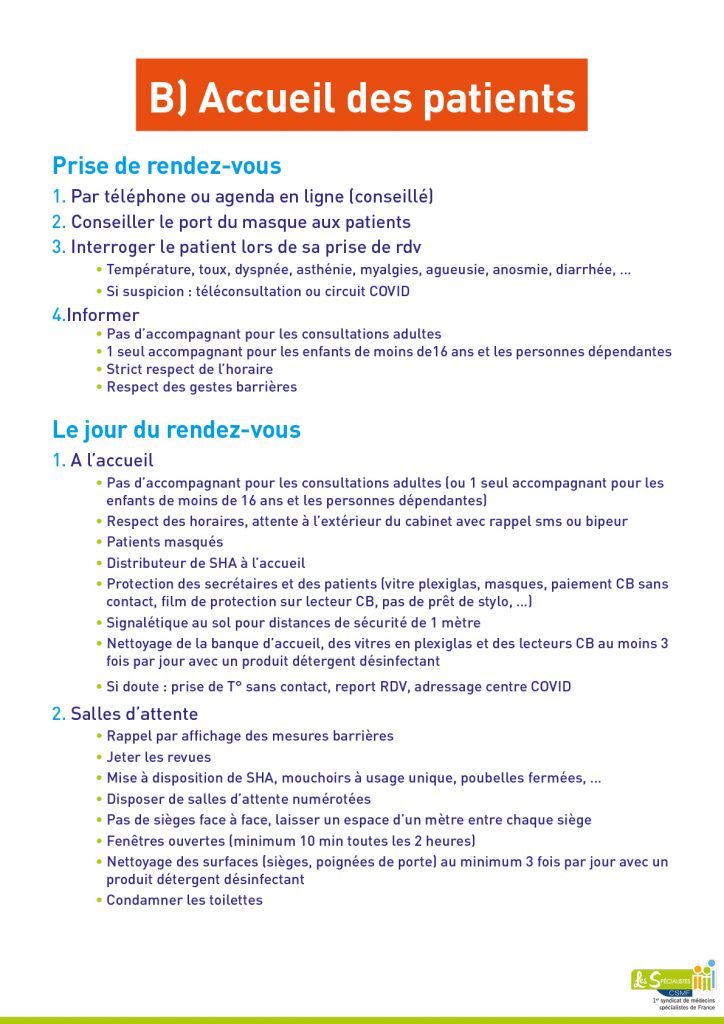 COVID-19 fiche 3 précautions